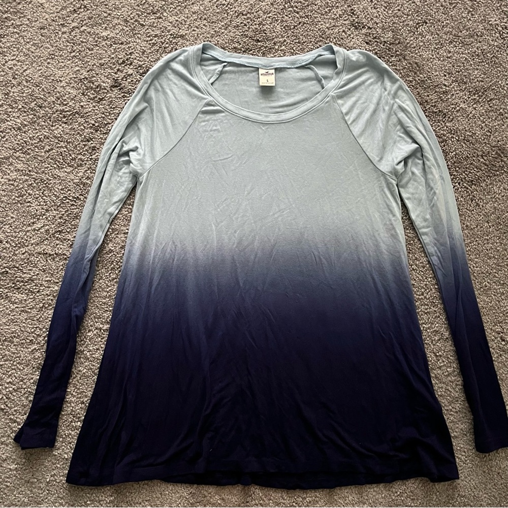 Hollister Blue Long Sleeve